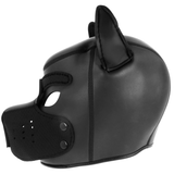 NEOPRENE DOG HOOD WITH REMOVABLE MUZZLE L