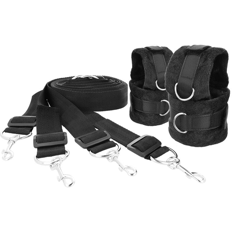 INTERLACE OVER AND UNDER BED RESTRAINT SET