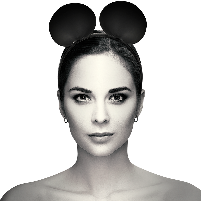 FASCIA  CON ORECCHIE DA MOUSE